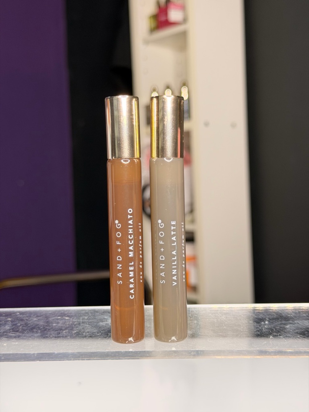 Sand + Fog Caramel Macchiato & Vanilla Latte Mini Oil Duo